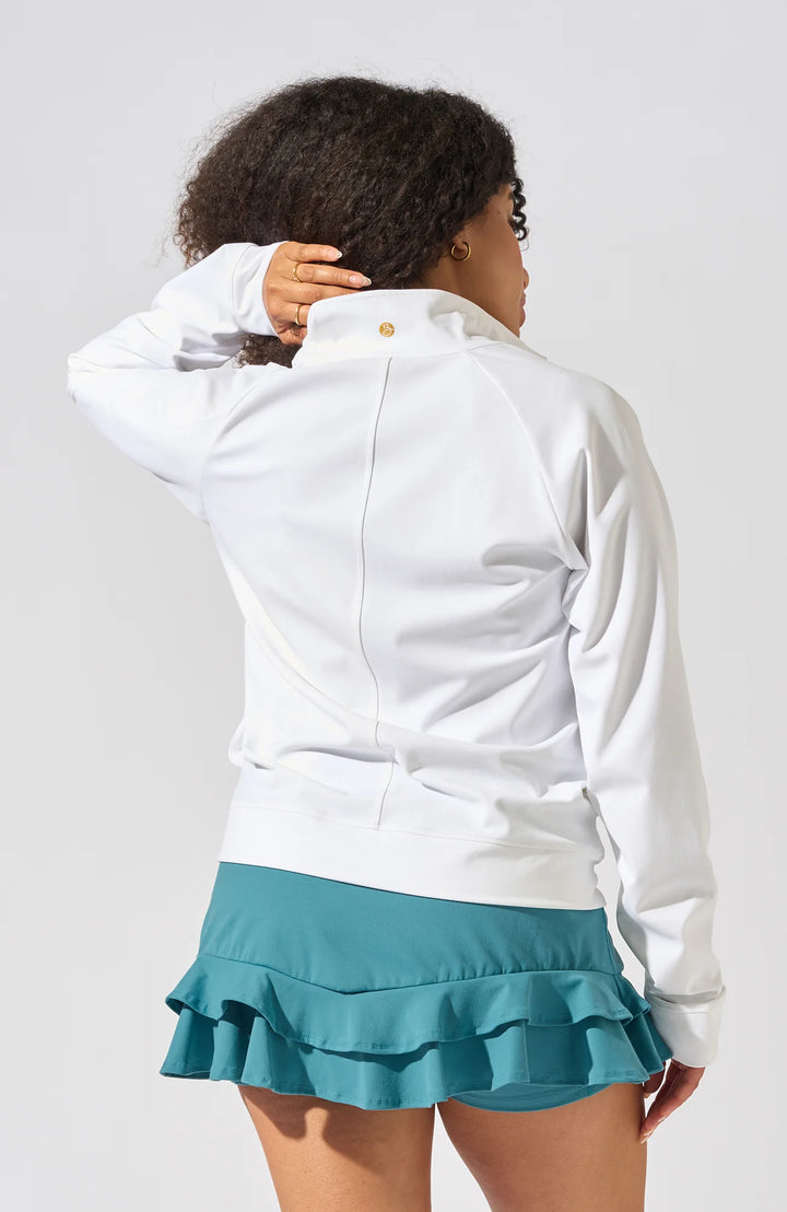 Bobbe Active - Club 1/4 Zip - White - Skorzie
