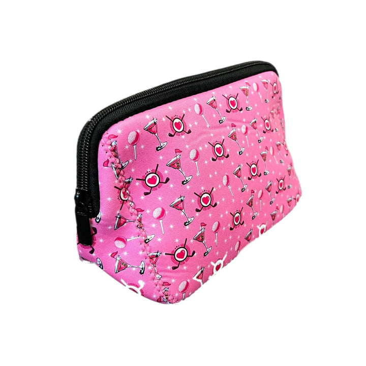 Cosmo Utility/Cosmetic Pouch - Pink - Skorzie