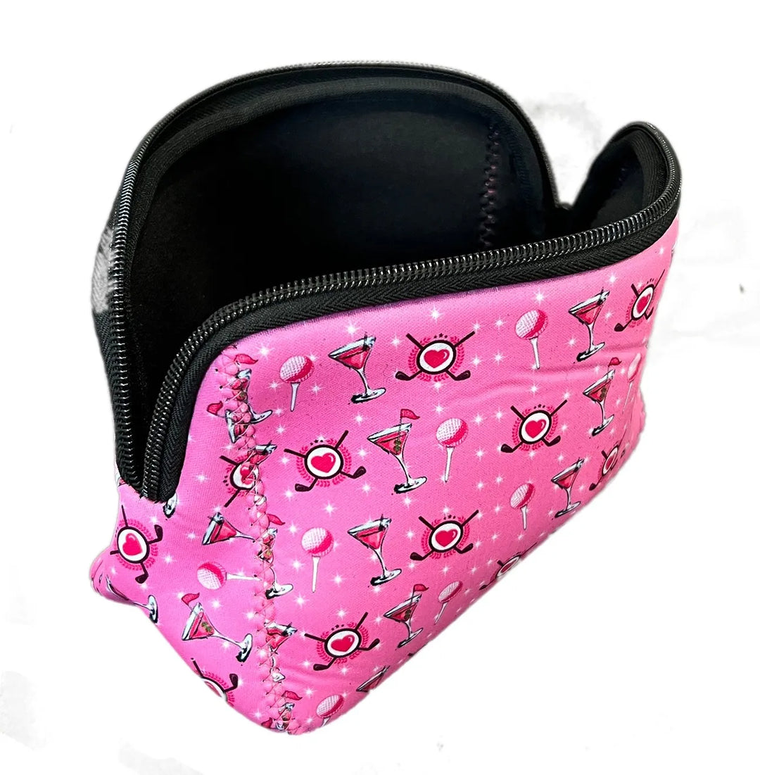 Cosmo Utility/Cosmetic Pouch - Pink - Skorzie