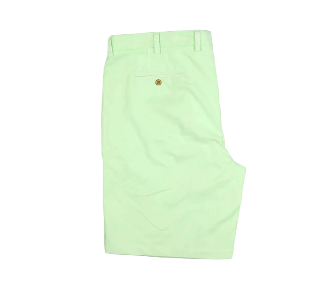 Turtleson Mens Lawton Performance Shorts - Lime - Size 32