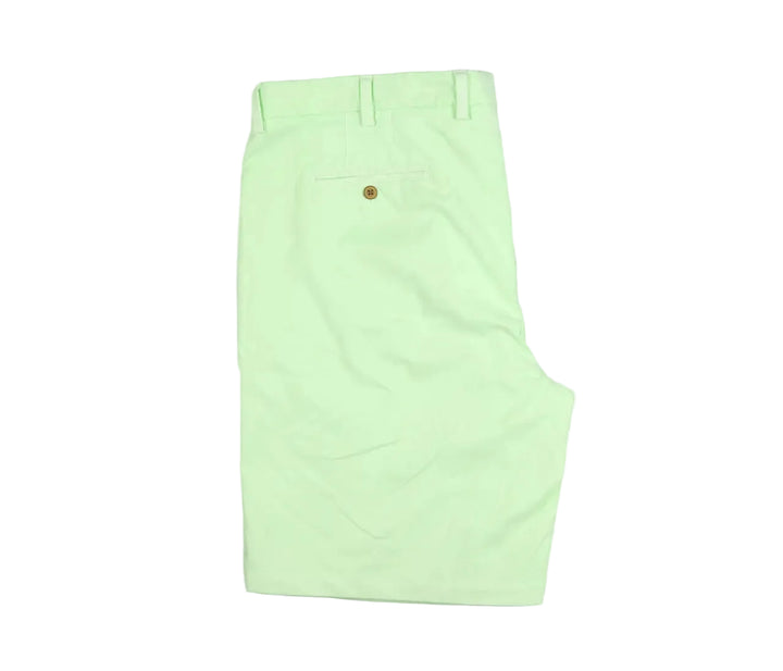Turtleson Mens Lawton Performance Shorts - Lime - Size 32