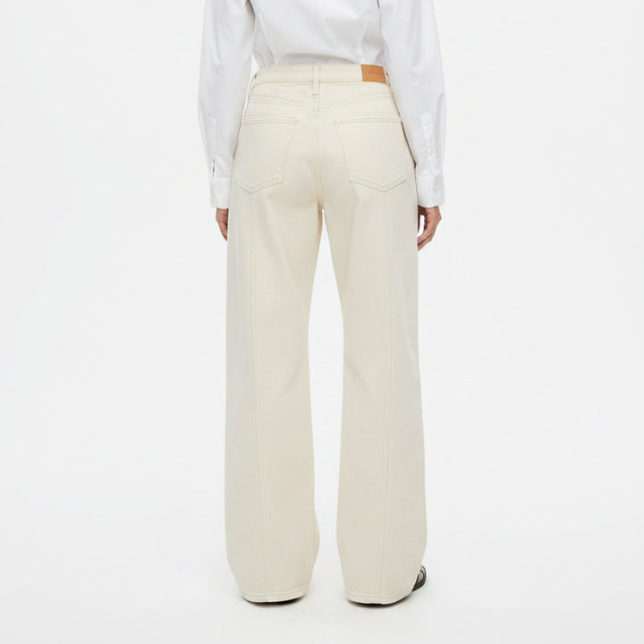 Good American Canvas Cropped Barrel Pants (27") - Canvas - Skorzie
