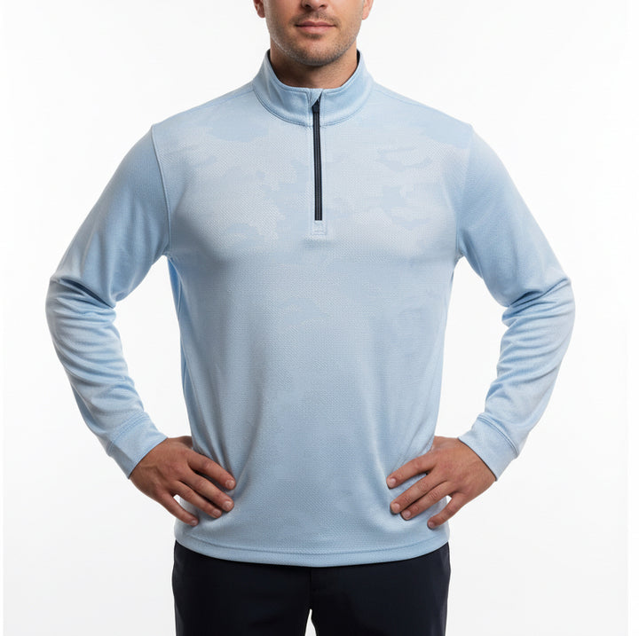 Straight Down Men's Golf Quarter Zip Sherman Nantucket Size L