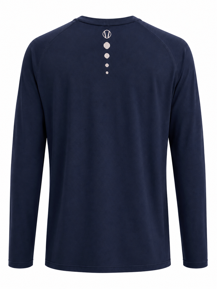 Sunice Grady Long Sleeve Performance Crew - Midnight - Large