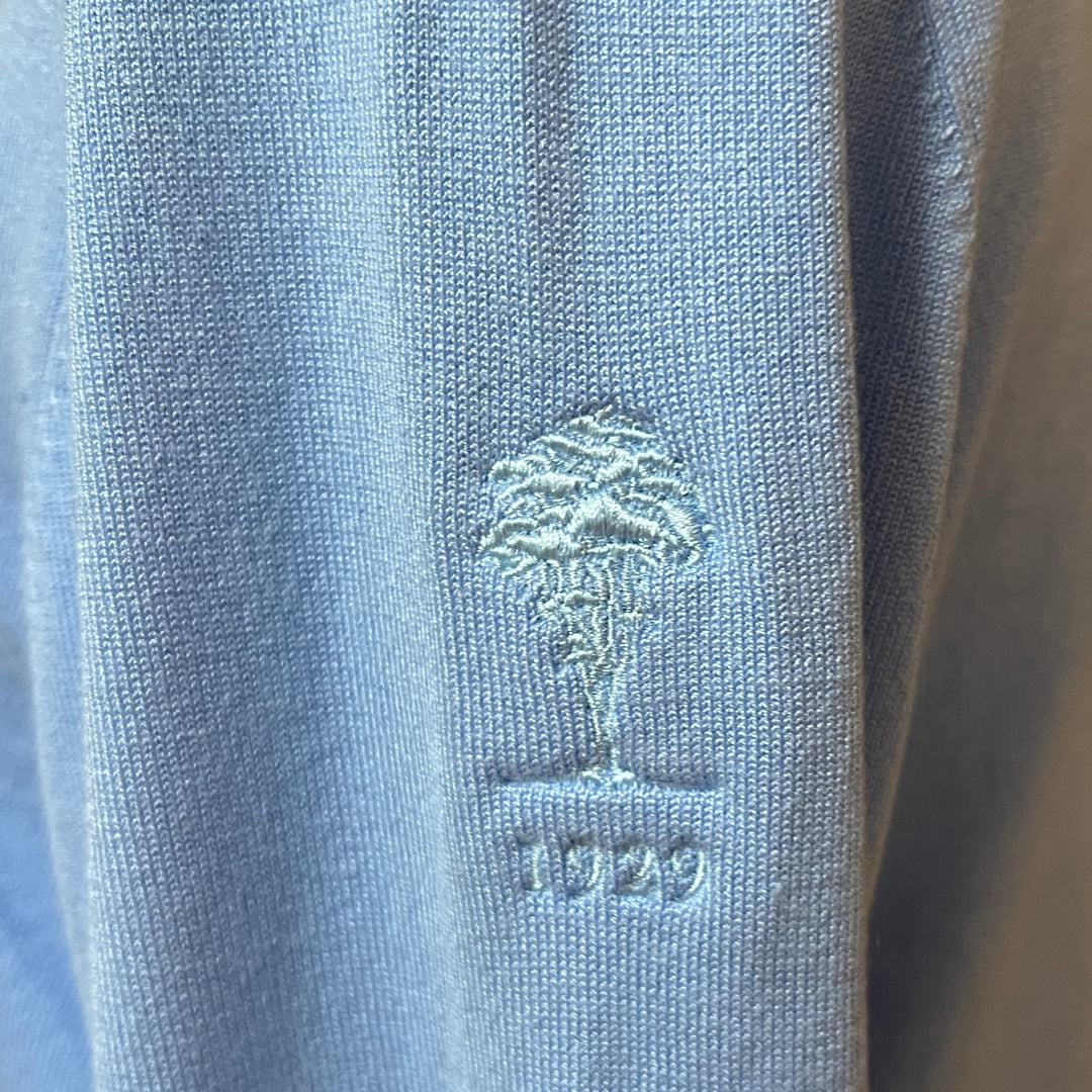 Golftini Cheers Crewneck Sweater (w/logo) - Seersucker Blue - Large - Skorzie