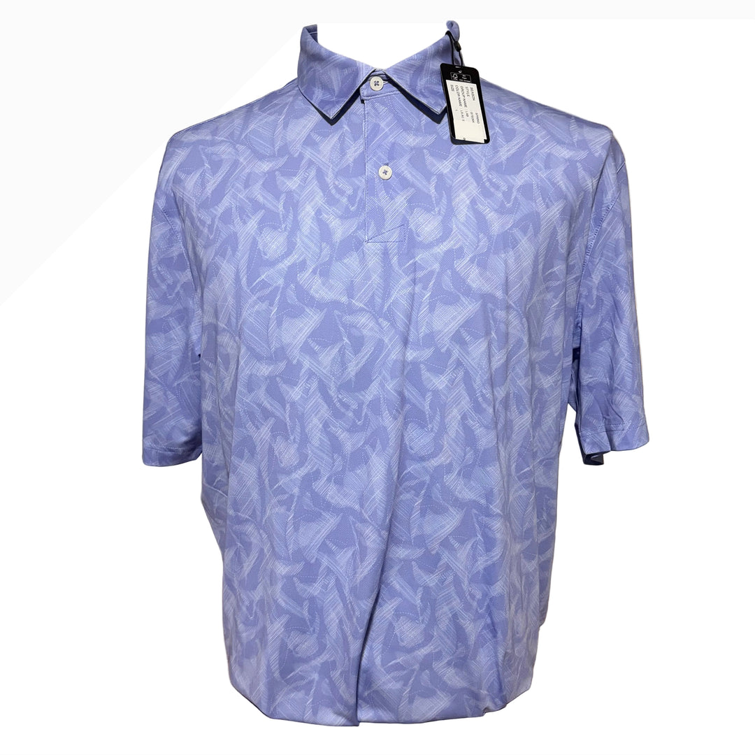 Greg Norman Great White Mirage Polo - Lilac Sky - Large - Skorzie