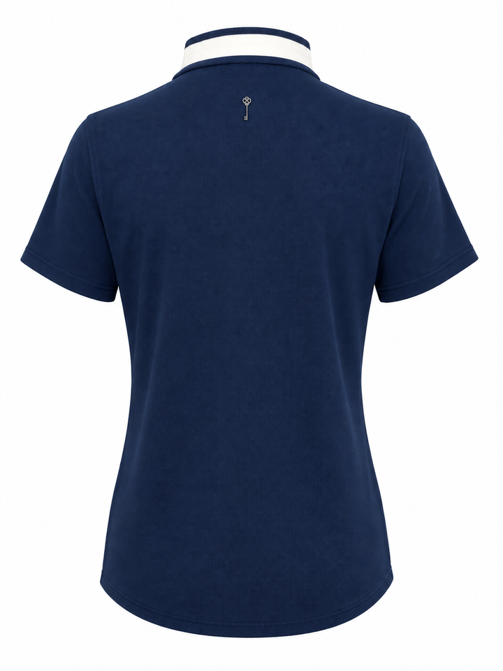 Belyn Key Emma Cap Sleeve Top (w/ logo) - Ink - Medium