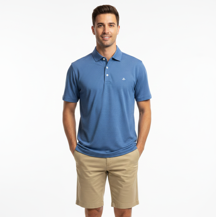 Holderness & Bourne Men's Golf Polo Perkins (w/logo) Andover/Bedford Size S
