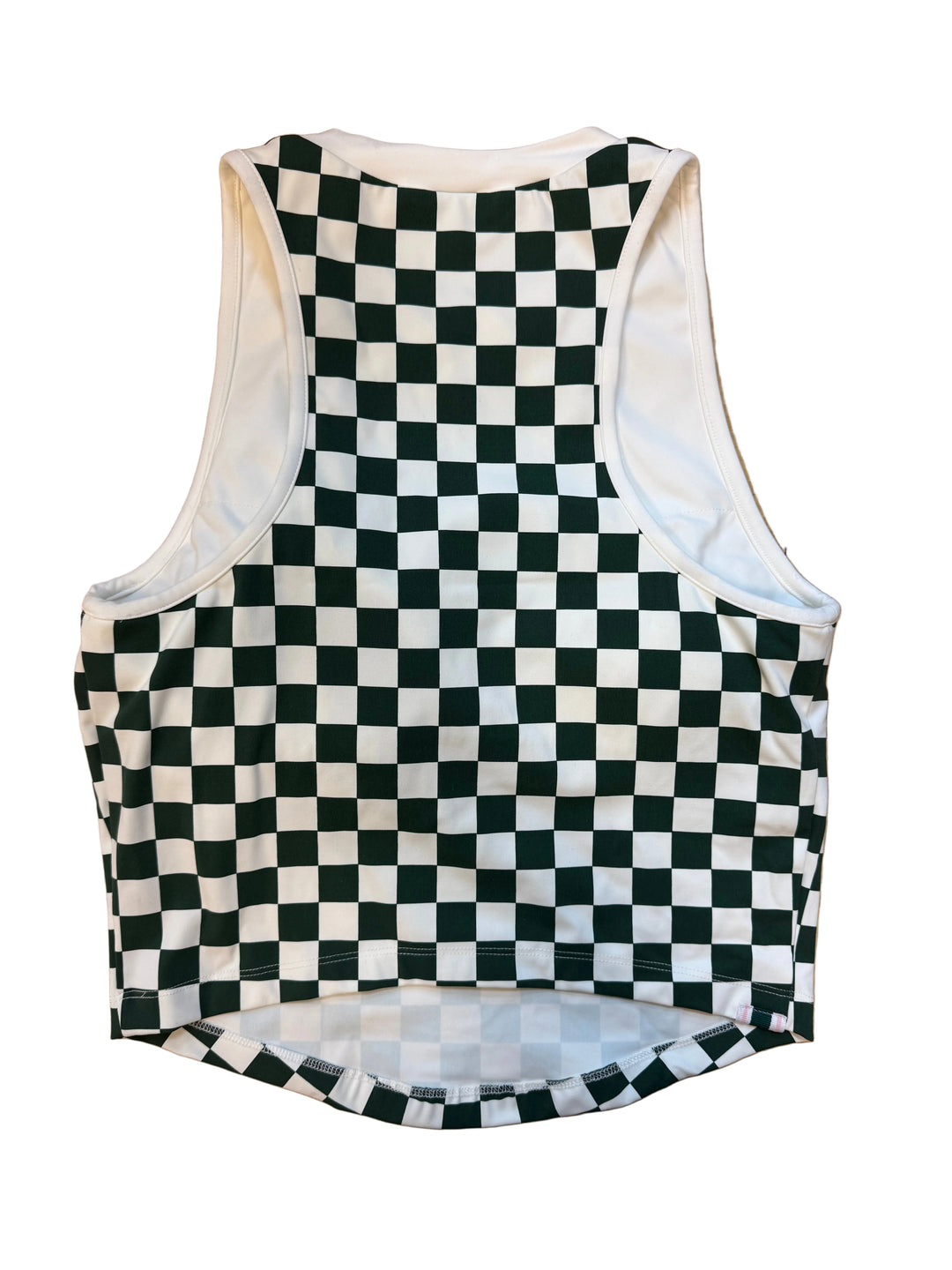 Fore All Lillee Tank - Green/White Checkered - Skorzie