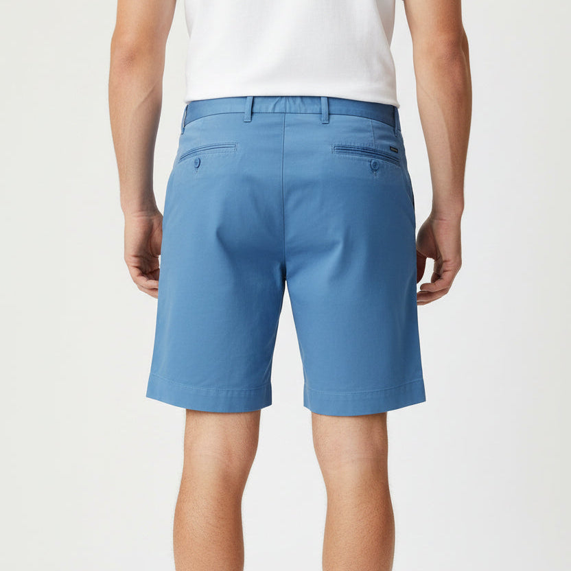 Ralph Lauren Tailored Fir Performance Shorts (9") - Dusty Blue - Skorzie