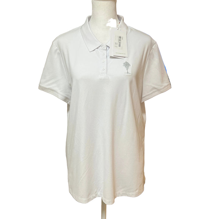Swing Control SS Polo (w/logo) - White - X-Large - FINAL SALE ITEM - Skorzie