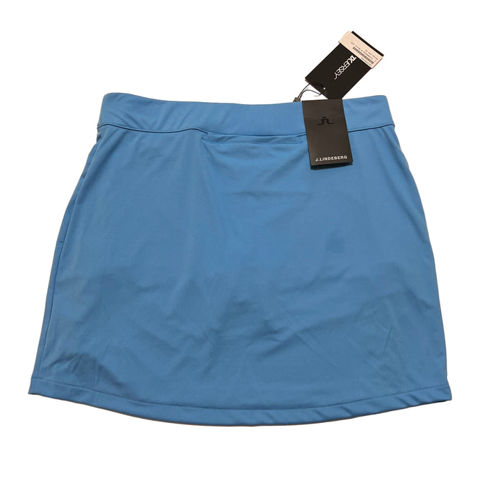 J.Lindeberg Julia Golf Skirt 16.5" - Ocean Blue - Skorzie