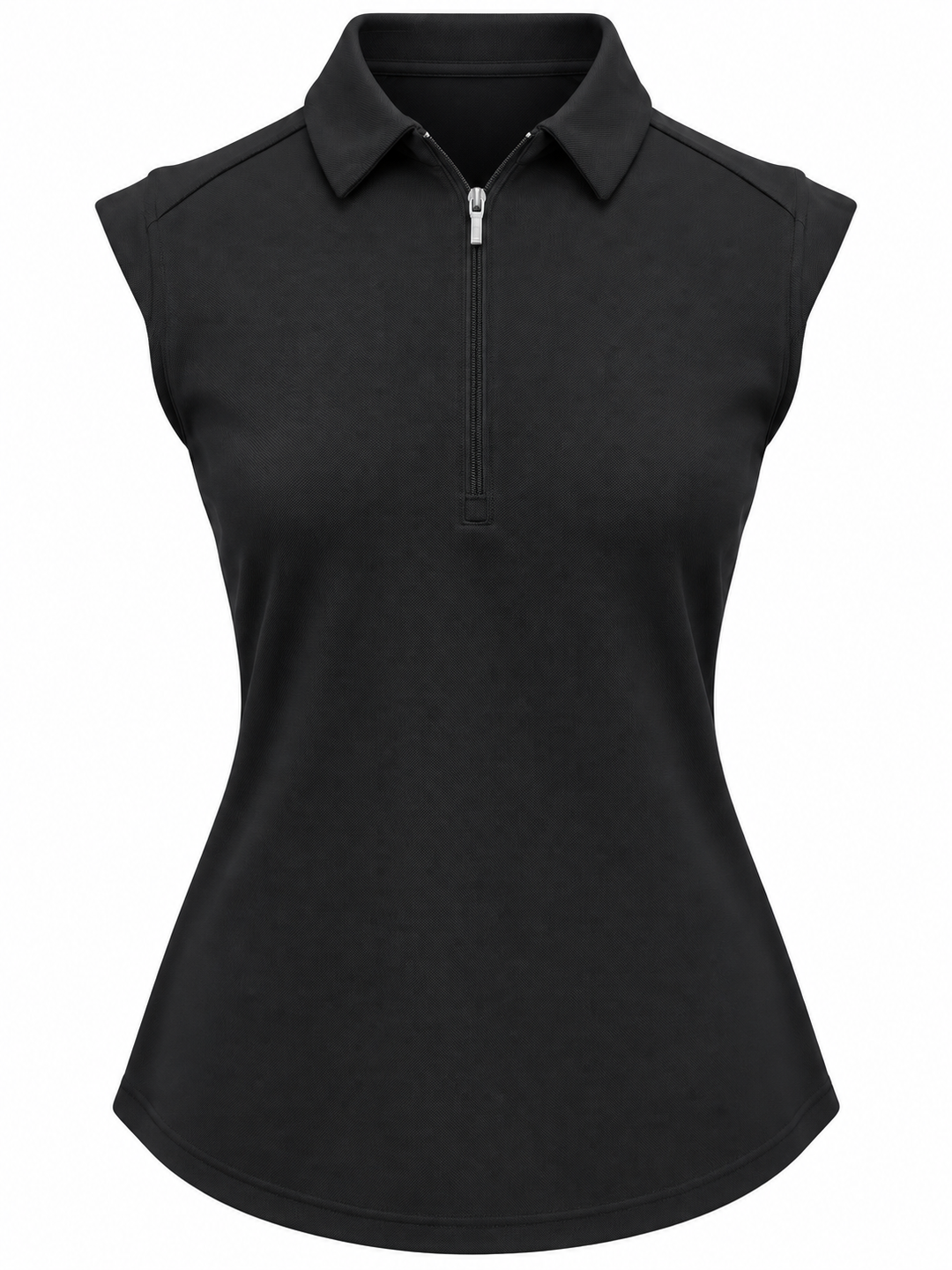 Nivo Sport Sleeveless Nikki Golf Polo - Black