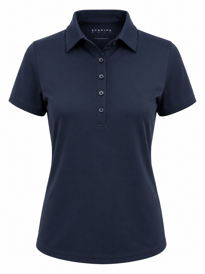 Dunning Player Finley Jersey Performance Polo - Halo Navy - Small
