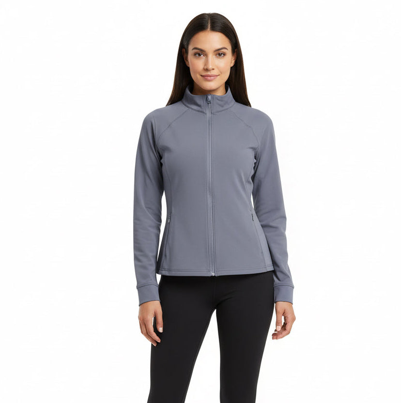 Straight Down Women's Full-Zip Jacket Eirene Blueberry Size M