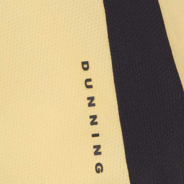 Dunning Moira Ventilated Long Sleeve Polo - Golden Haze/Ebony - Skorzie
