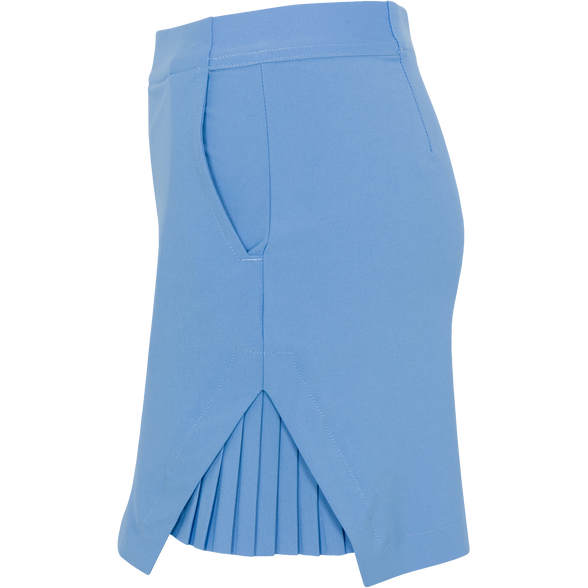 Dunning Golf Player Fit Pleated Skort (16") - Lake Blue - Skorzie