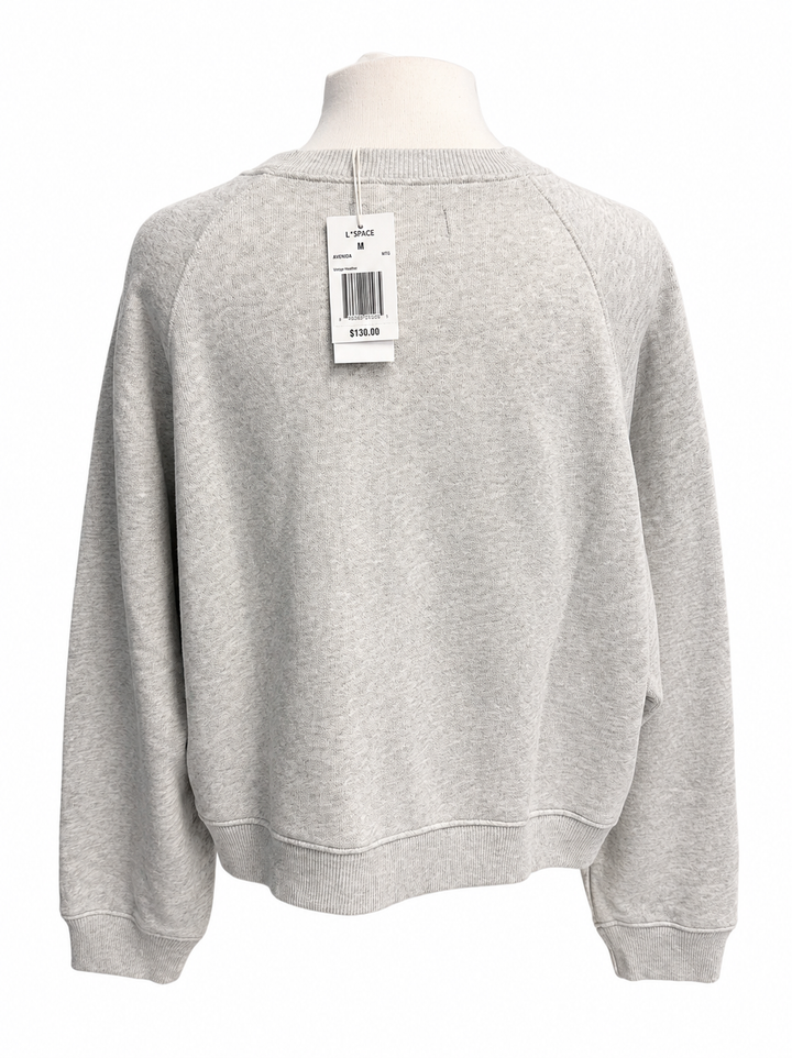 LSPACE Vincent Pullover - Heather Grey - Medium - Skorzie