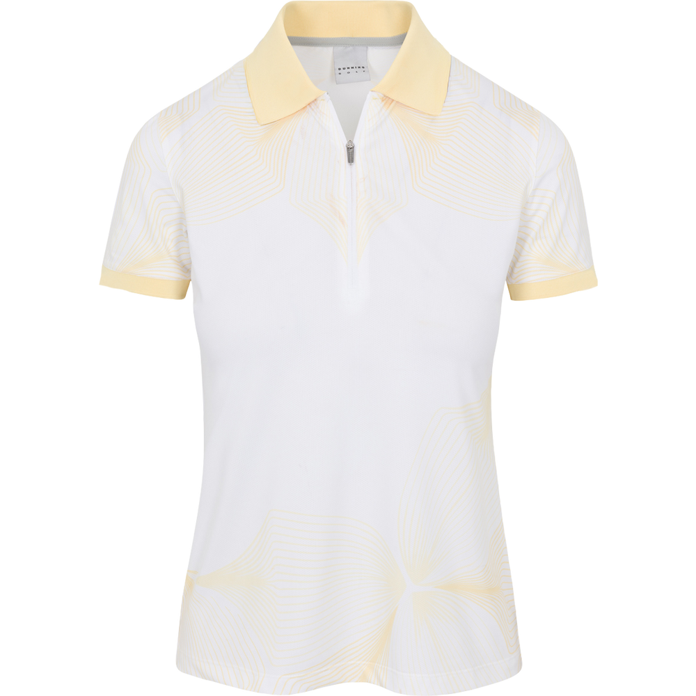 Dunning Annwick Ventilated Performance Polo - Golden Haze - Skorzie