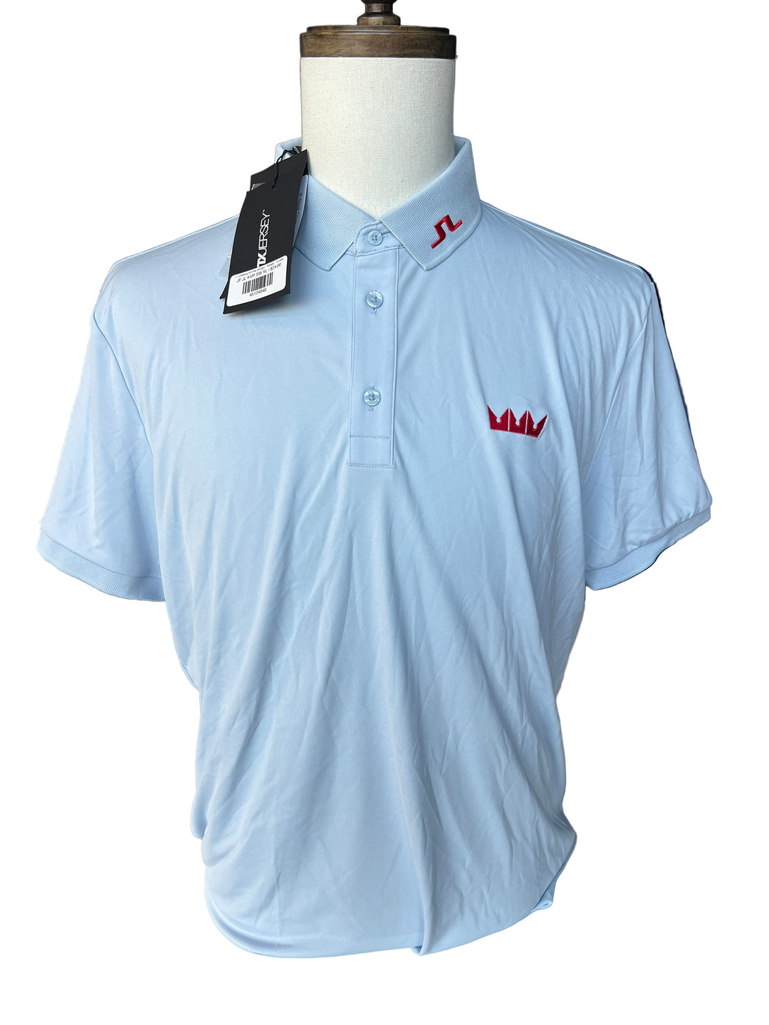 J. Lindeberg KV Polo (w/logo) - Skyway - X-Large (FINAL SALE ITEM) - Skorzie