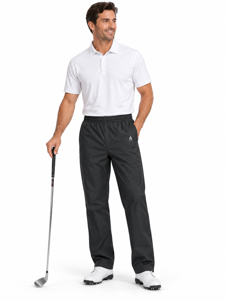 Sun Mountain Men's Monsoon Pant (w/ logo) - Black (FINAL SALE ITEM)