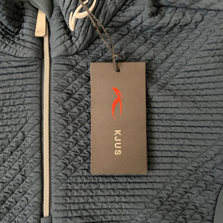 KJUS Women's Golf Half Zip Neila Midlayer (w/logo) Blue Size XS