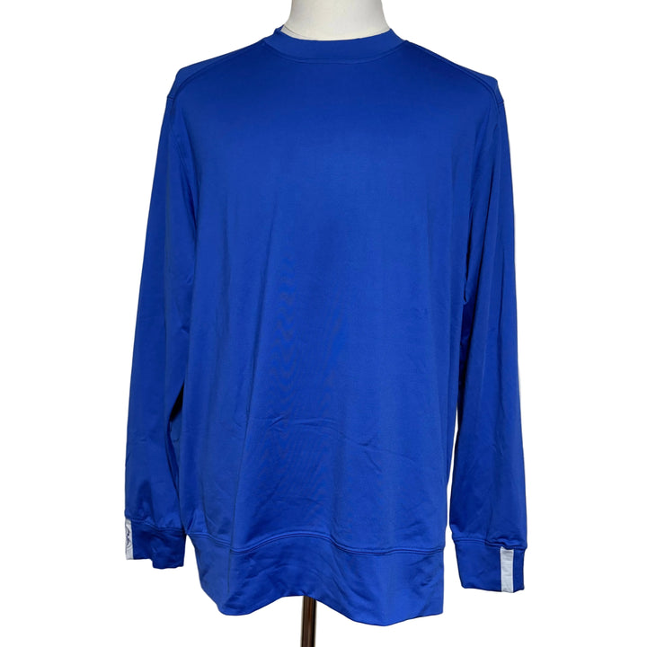 Bobby Jones Performance Scorecard Crewneck - Marina Blue - Large - Skorzie
