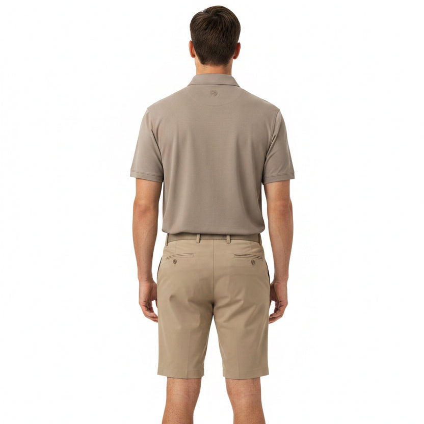 G/FORE Men's Polo All Play Mocha Size M