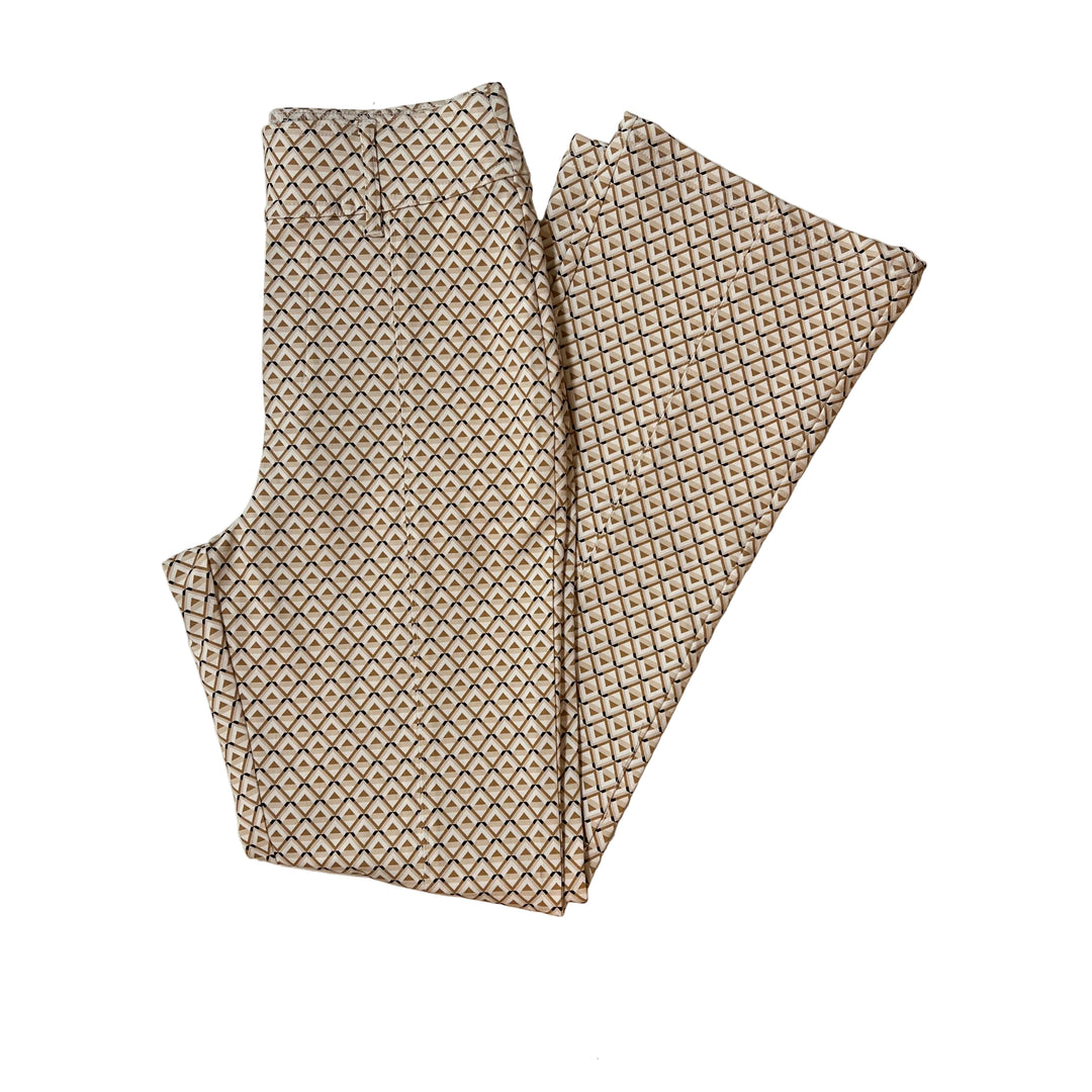 A. Putman Kick Flare Pant (28.5") - Grid Clay - X-Small - Skorzie