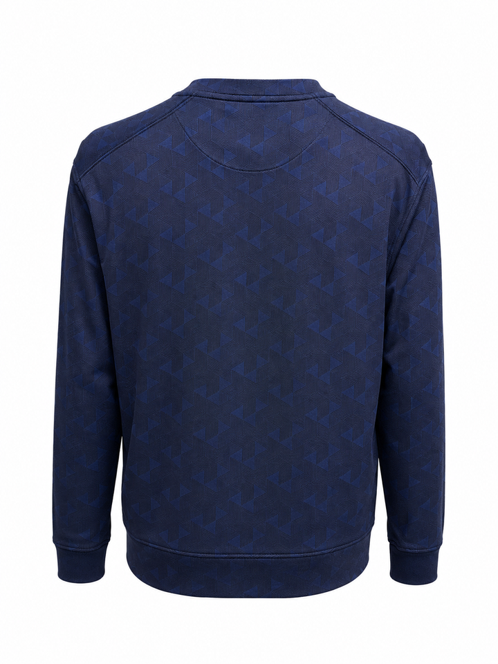 Bobby Jones Long Sleeve Crewneck Pullover - Navy - Large