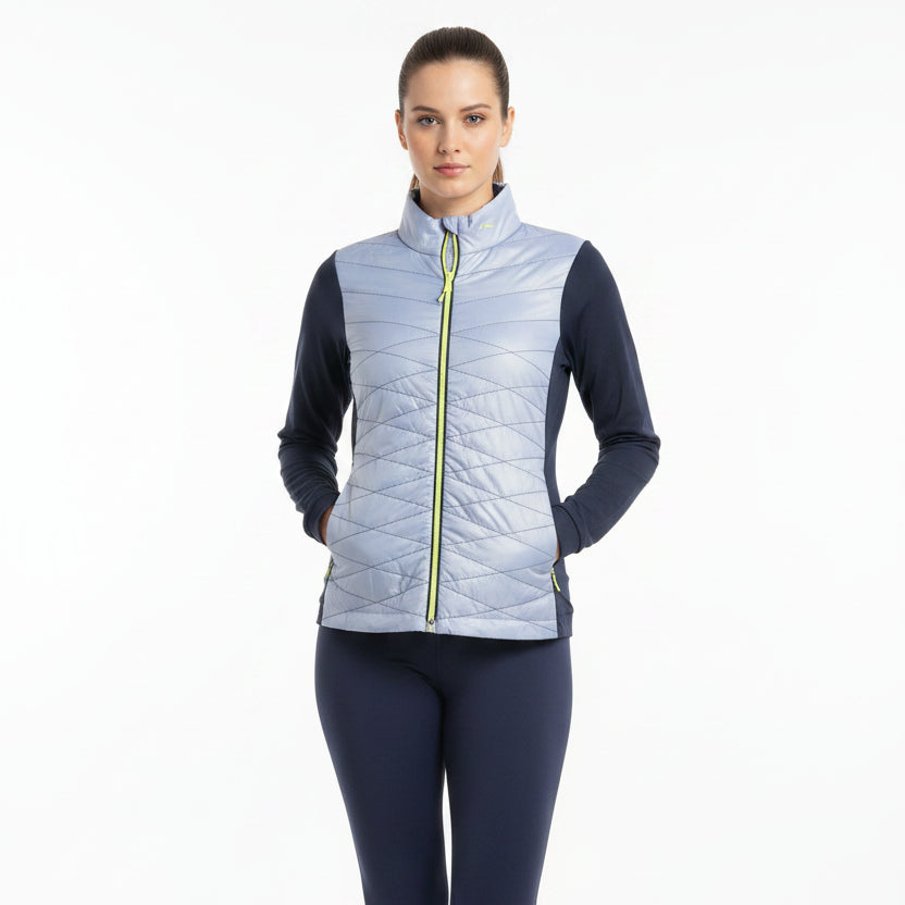 KJUS Women's Golf Jacket Retention (w/logo) Reflection/Atlanta Blue Size XS