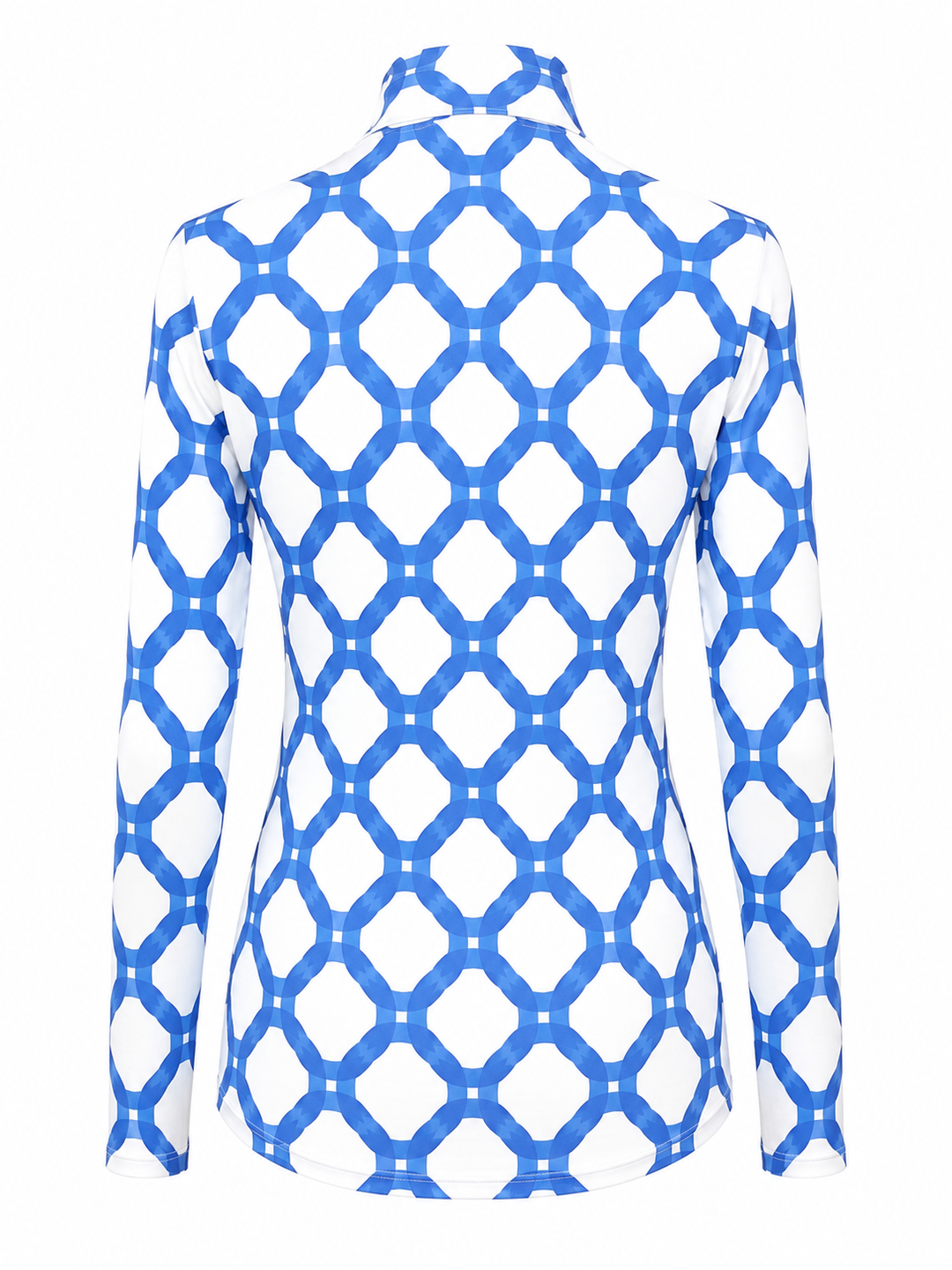 G-Lifestyle Long Sleeve Quarter Zip Top - Circle Geo Peri