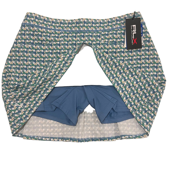 RLX Rattan Skort (14.5") - Blue/Green/Yellow - Skorzie