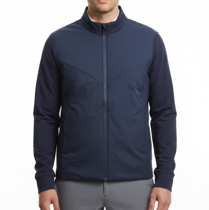 G/FORE Men's Golf Jacket Storm Fleece Hybrid Twilight Size M