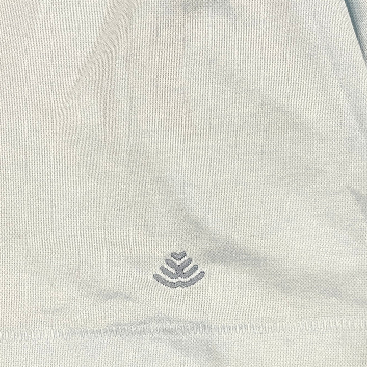 Linksoul Men's Golf Polo Button Down (w/logo) Sea Blue Size XXL (FINAL SALE ITEM)