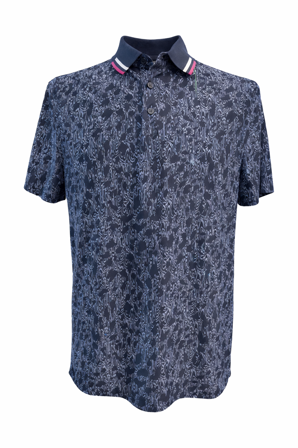 G/FORE Men's Contrast Collar Tech Pique Polo - Medium - Skorzie