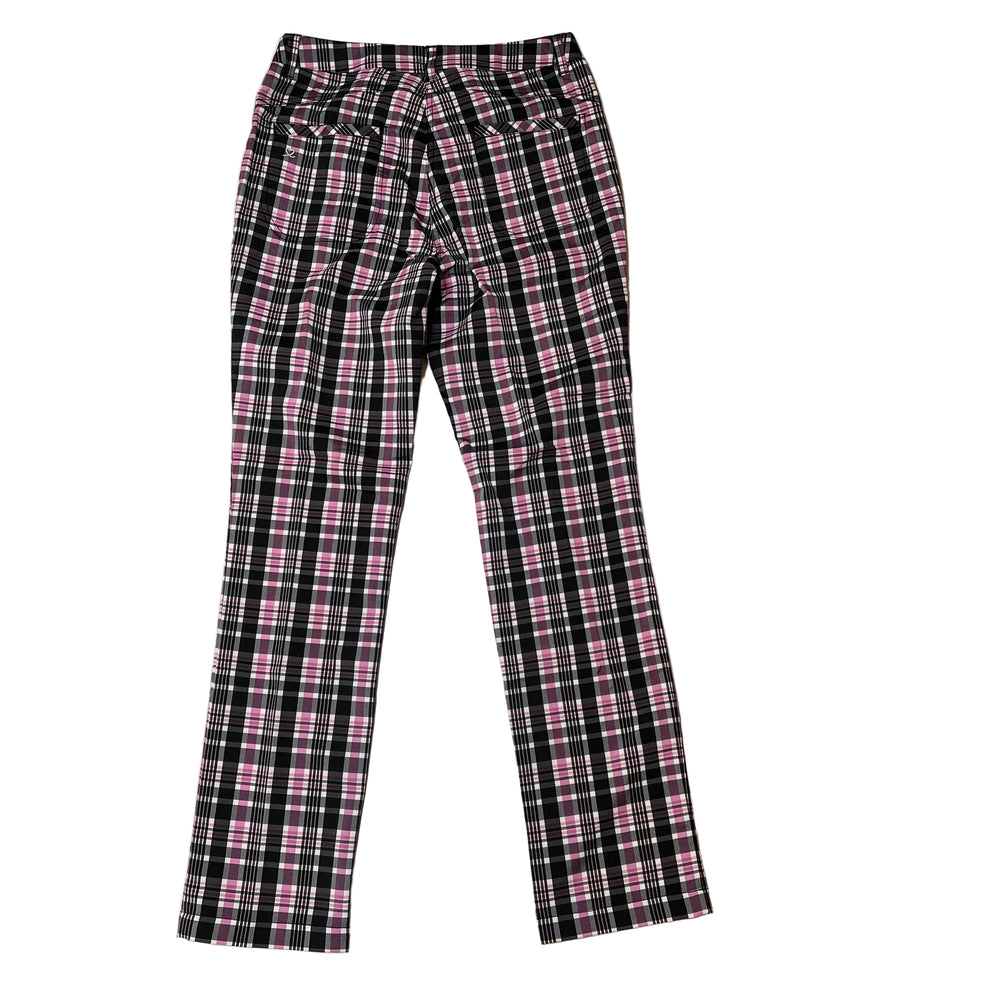 Daily Sports Print Pants (32") - Black Plaid - 6 - Skorzie