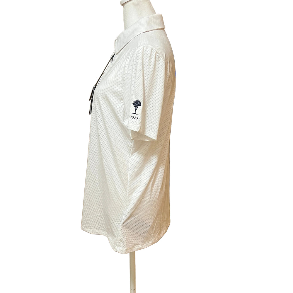 Lohla Sport The Snappy Polo (w/logo) - White - X-Large (FINAL SALE ITEM) - Skorzie