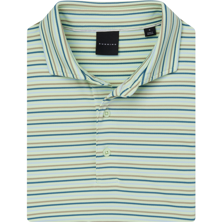 Dunning Golf: Bolerno Ventilated Performance Polo - Irish Clover - Skorzie