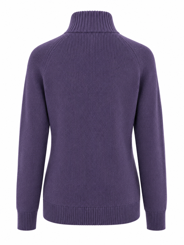 Fairway & Greene Merino Wool Blaire Windsweater - Eclipse