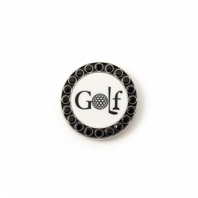Best Of Golf America Crystal Rim Ball Marker - Golf