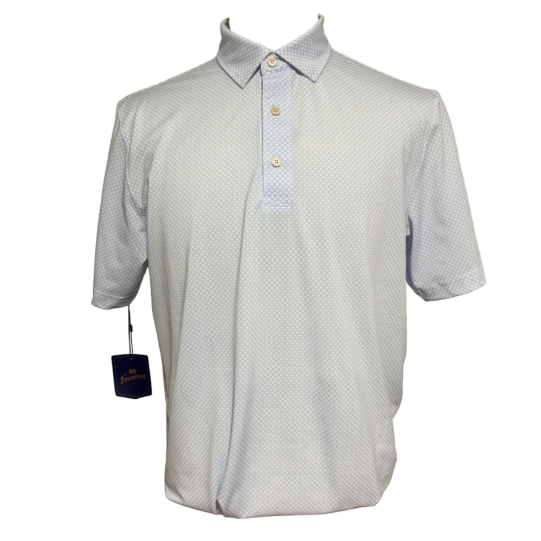 Tourney Performance Polo - Baby Blue - Medium (FINAL SALE ITEM) - Skorzie
