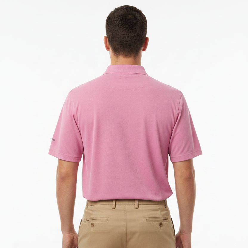 Donald Ross Men's Golf Polo Oyster Size S