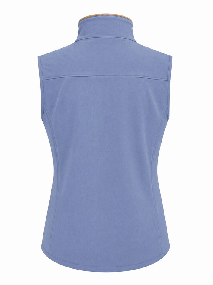 Peter Millar Women's Full-Zip Surge Vest - Blue - Large - Skorzie