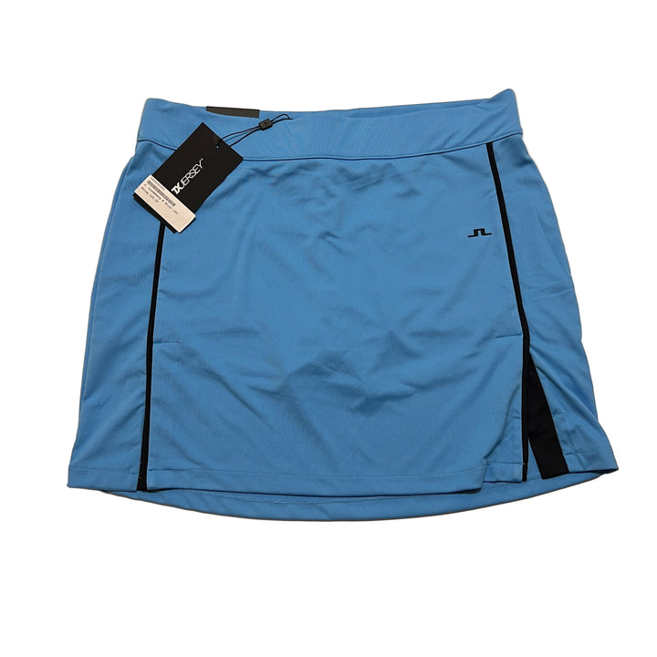 J.Lindeberg Julia Golf Skirt 16.5" - Ocean Blue - Skorzie