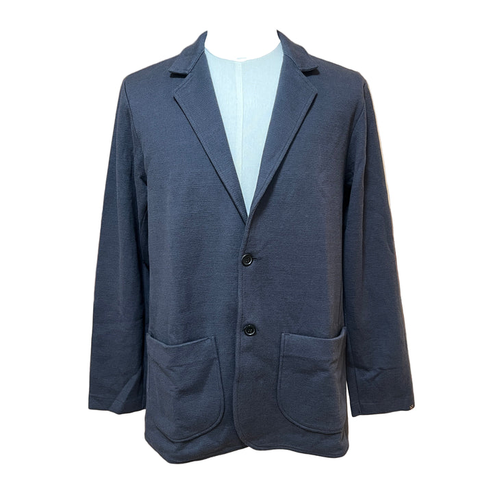Billy Reid Ottoman Knit Sport Coat - Carbon Blue - Large