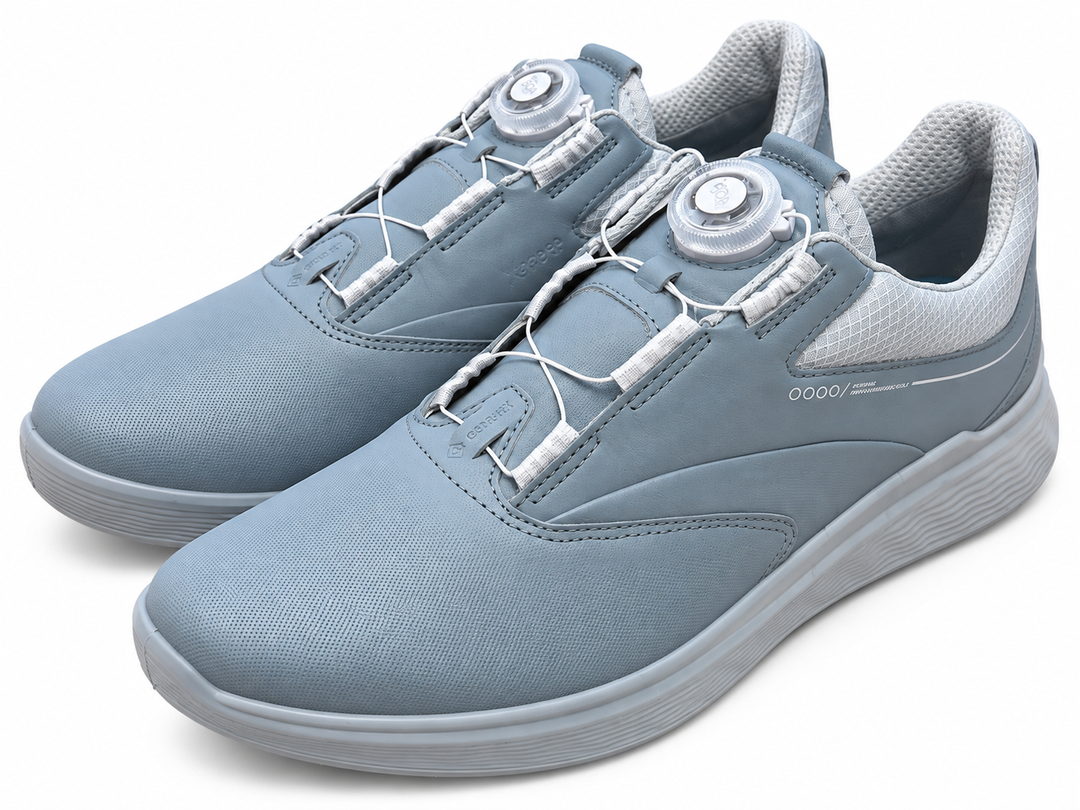 ECCO Women's S-Three BOA Golf Shoes - Dusty Blue - Size 11