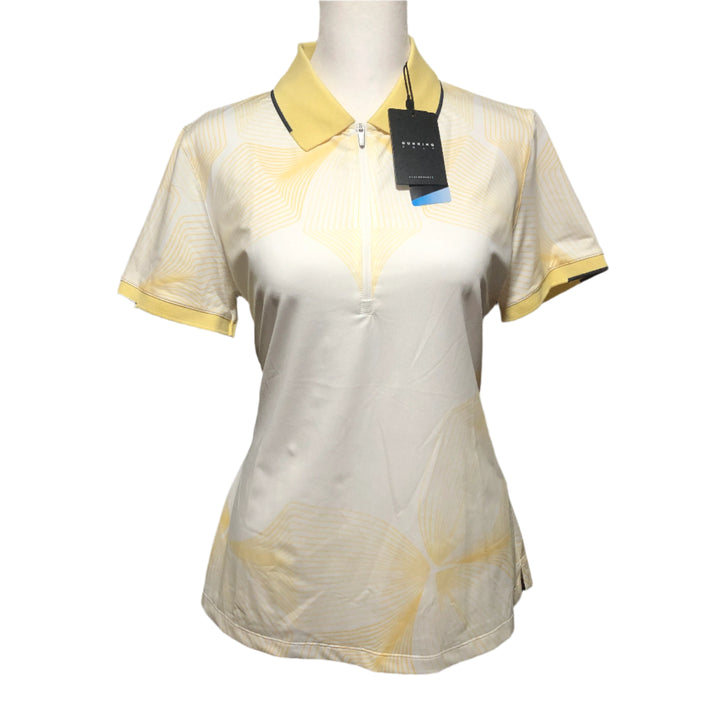 Dunning Annwick Ventilated Performance Polo - Golden Haze - Medium - Skorzie