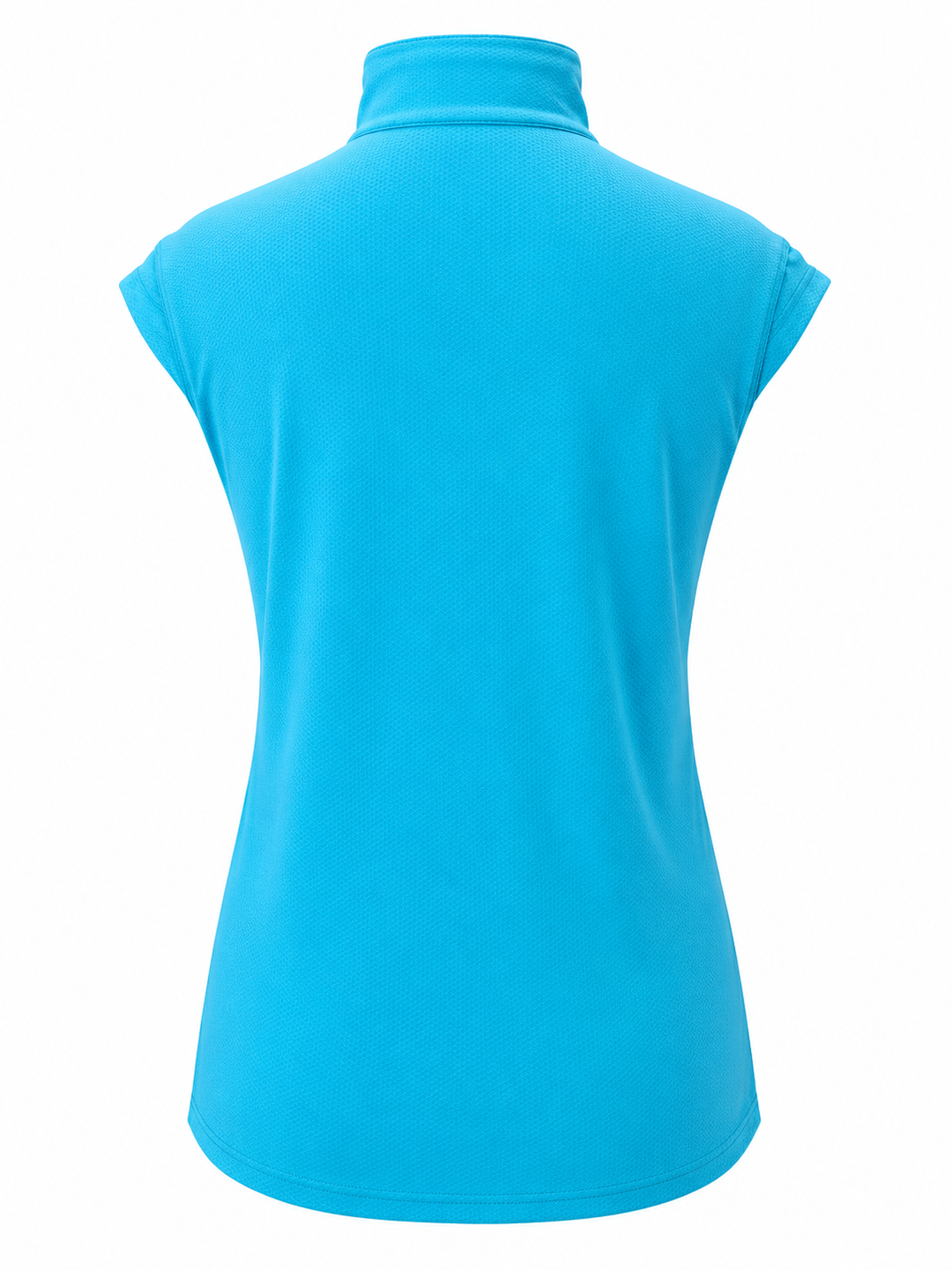 SanSoleil SolCool Sleeveless Mock  - Caribbean Blue