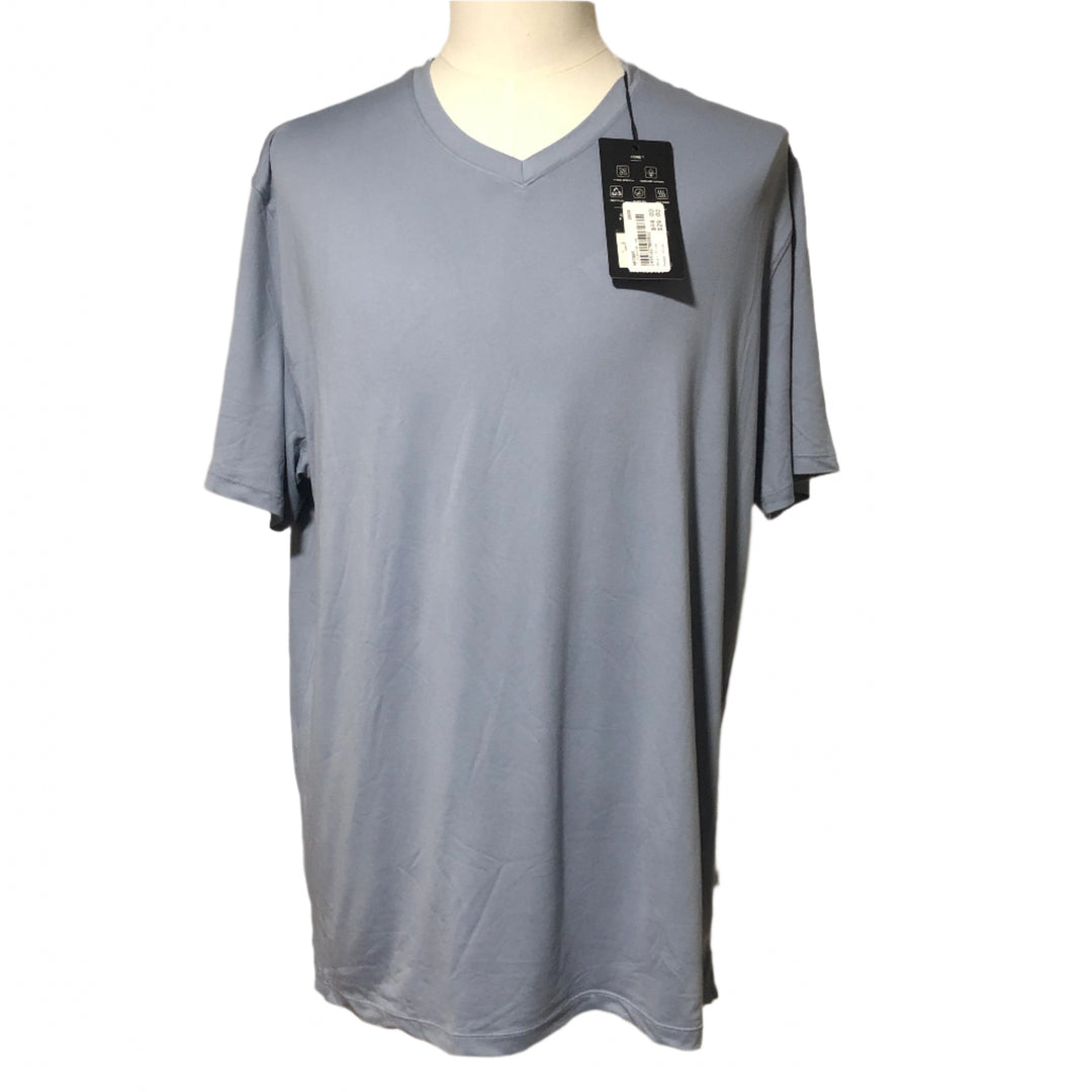 7 Diamonds Core V-Neck Tee - Steel Blue - XX-Large - Skorzie